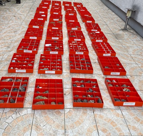 Große mineraliensammlung - große,