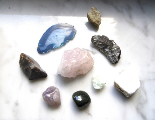 Mineralien sammlung - mineralien,