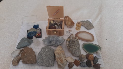 Mineralien sammlungsauflösung - mineralien,
