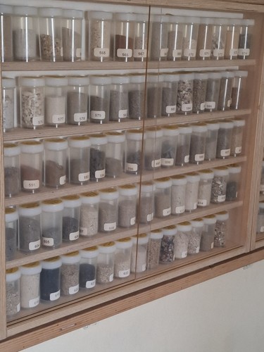 Sandsammlung aus aller welt - sandsammlung,