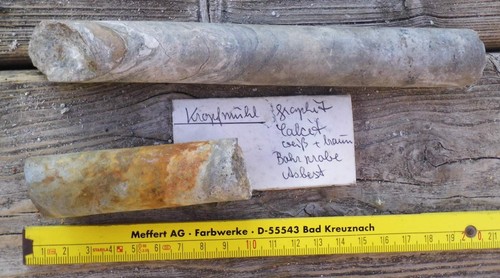 Bohrproben aus kropfmühl - bohrproben,