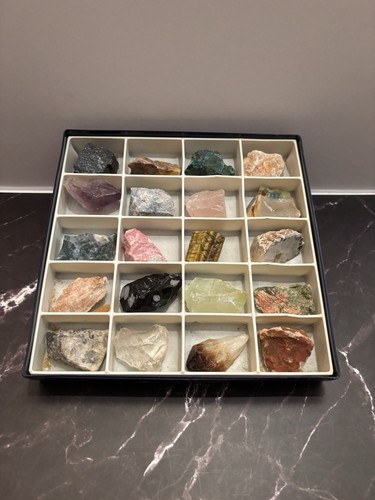 Mineraliensammlung sammelbox - mineraliensammlung,