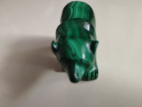 Malachit stein ein bär - malachit,