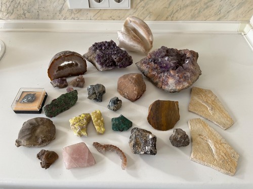 Mineralien sammlung auflösung - mineralien,