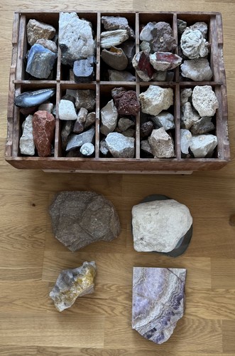 Mineraliensammlung ddr - -,