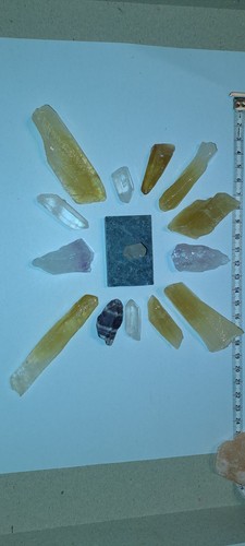Edelstein sammlung mineralien - edelstein,