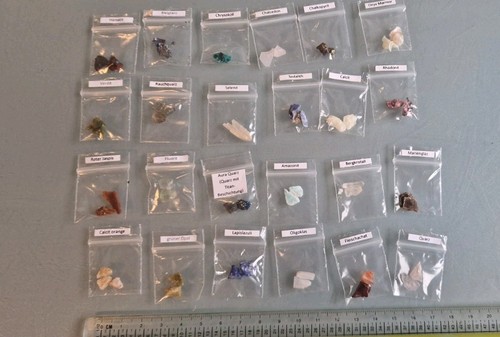 Stk set mineraliensammlung - 48,