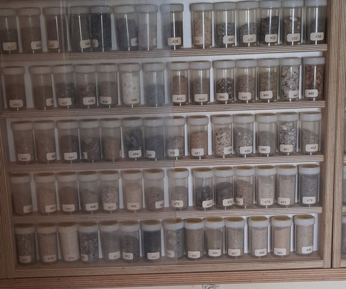 Sandsammlung aus aller welt - aus,