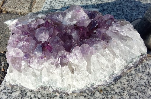 Amethyst druse 2200 17 - amethyst, g.,