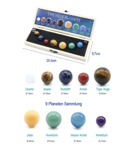 Planeten sammlung geschenk set - geschenk,