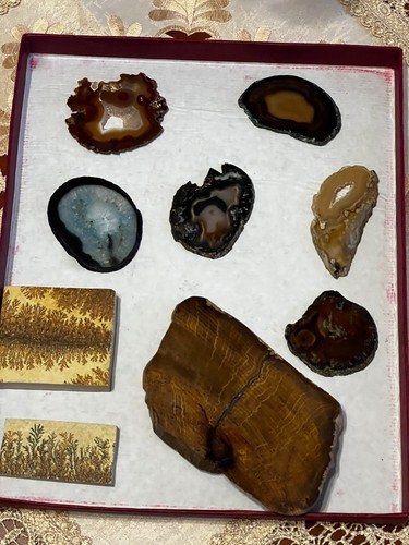 Mineralien sammlung achat - mineralien,