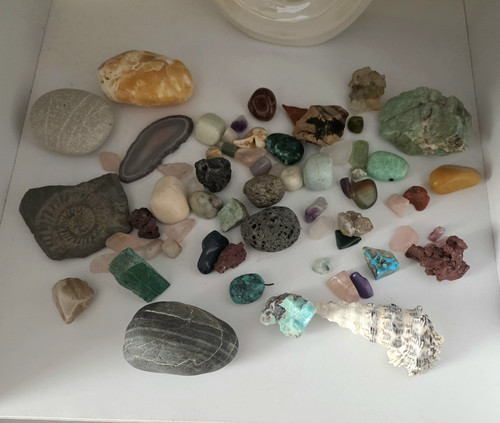 Set mineraliensammlung - set,
