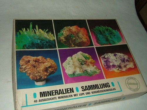 Mineraliensammlung 70er - mineraliensammlung,