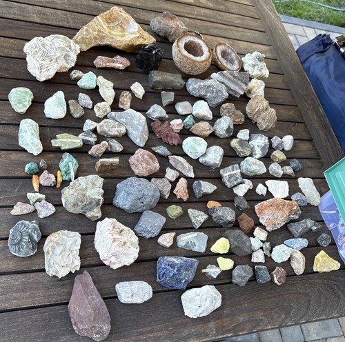 Mineralien sammlung - mineralien,